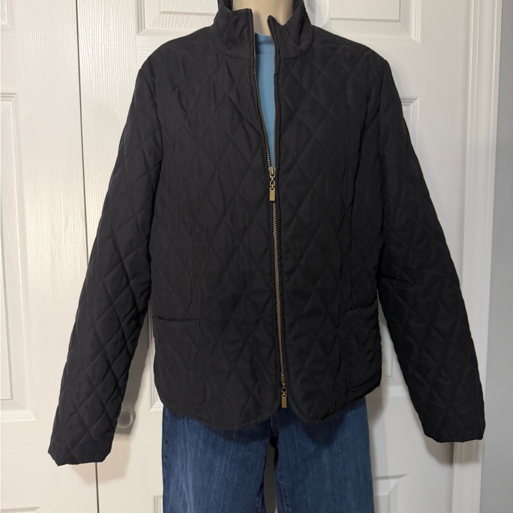 Black Quilted Jacket